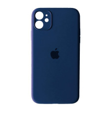 Чохол Silicone Case Full Camera Copy for iPhone 12 (63) deep navy mag-20000012664727204