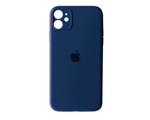 Чохол Silicone Case Full Camera Copy for iPhone 12 (63) deep navy mag-20000012664727204