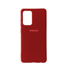 Чохол Silicone Case Full for Samsung A52 4G (2021) Red mag-2000001275337140965