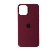 Чохол Silicone Case Full Copy for iPhone 12 mini (52) marsala mag-20000012308484071