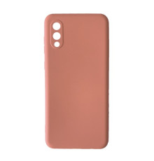Чохол Silicone Case Camera (no logo) для Samsung A02 (A022) peach mag-2000001344156100516
