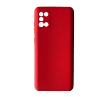 Чохол Silicone Case Camera (no logo) для Samsung A31 (A315) red mag-2000001344422152677