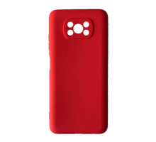 Чохол Silicone Case Camera (no logo) для Xiaomi Poco X3/X3 Pro red mag-2000001344507138756