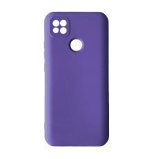 Чохол Silicone Case Camera (no logo) для Xiaomi Redmi 9C lilac mag-2000001344699135859