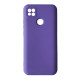 Чохол Silicone Case Camera (no logo) для Xiaomi Redmi 9C lilac mag-2000001344699135859