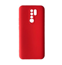 Чохол Silicone Case Camera (no logo) для Xiaomi Redmi 9 red mag-2000001344620100559