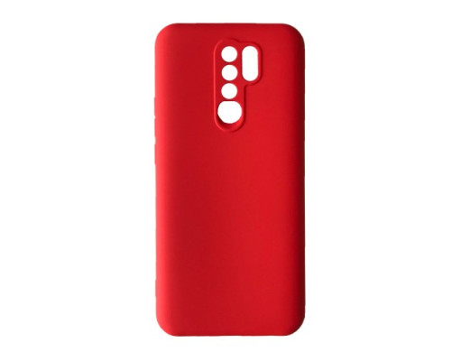 Чохол Silicone Case Camera (no logo) для Xiaomi Redmi 9 red mag-2000001344620100559