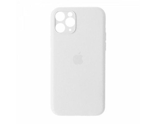 Silicone Case Full Camera Square side for iPhone 11 Pro White mag-2000001349595100783