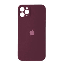 Silicone Case Full Camera Square side for iPhone 11 Pro Max Marsala mag-2000001350164100828