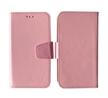 Чохол iPaky 5,0" універсальна книжка світло рожева mag-200000136469799941