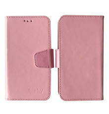 Чохол iPaky 5,0" універсальна книжка світло рожева mag-200000136469799941