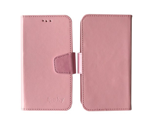 Чохол iPaky 5,0" універсальна книжка світло рожева mag-200000136469799941