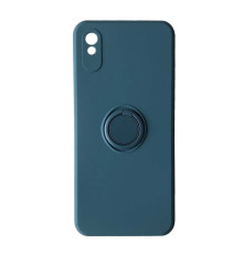 Чохол Ring Case для Xiaomi Redmi 9A Blue mag-2000001367544101178