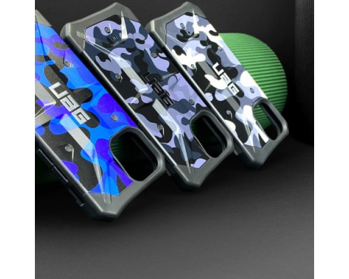 Чохол ударостійкий UAG PATHFINDER for iPhone 13 Pro Max Green-grey-orange mag-2000001378205101519