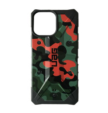 Чохол ударостійкий UAG PATHFINDER for iPhone 13 Pro Max Green-grey-orange mag-2000001378205101519