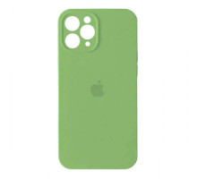 Silicone Case Full Camera Square side Copy for iPhone 11 Pro Max Green mag-200000138959153486