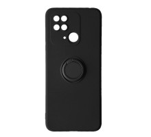 Чохол Ring Case для Xiaomi Redmi 10C Black mag-2000001391990101811