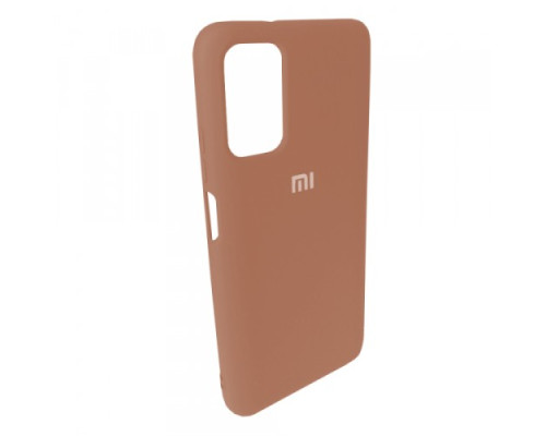Чохол Silicone Case Full for Xiaomi Poco М3Pro 5G Pink Sand mag-200000131531638172