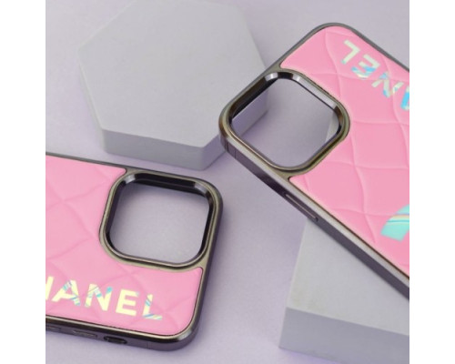 Чохол CHANEL Delux Edition for iPhone 14 Pro Max Pink-yellow mag-2000001449172103705