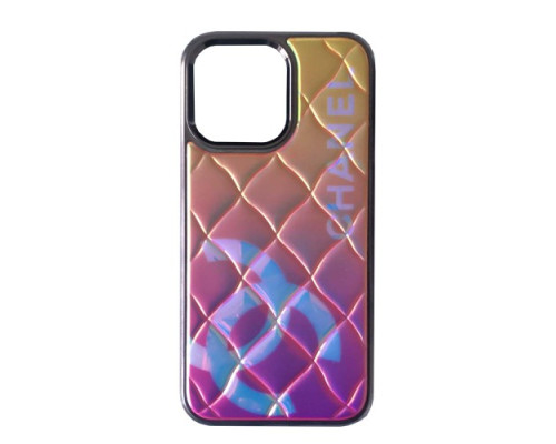 Чохол CHANEL Delux Edition for iPhone 14 Pro Max Pink-yellow mag-2000001449172103705