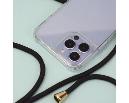 Чохол ROPE CLEAR CASE for iPhone 13 Black mag-2000001449783103760