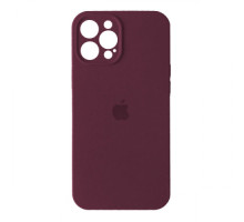 Silicone Case Full Camera Square side Copy for iPhone 13 Pro Max Marsala mag-200000145710833045