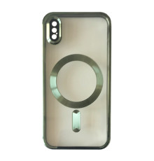 Чохол SHINING Camera MagSafe for iPhone XS Dark green mag-2000001459911131905