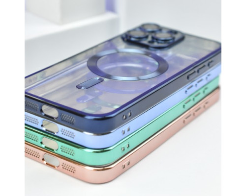 Чохол SHINING Camera MagSafe for iPhone 12 Pro Max Deep purple mag-2000001460672104139