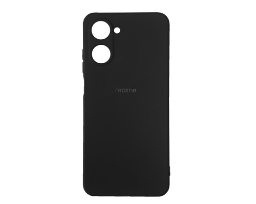 Чохол Silicone Case Full for Realme 10 Black mag-2000001470589104483