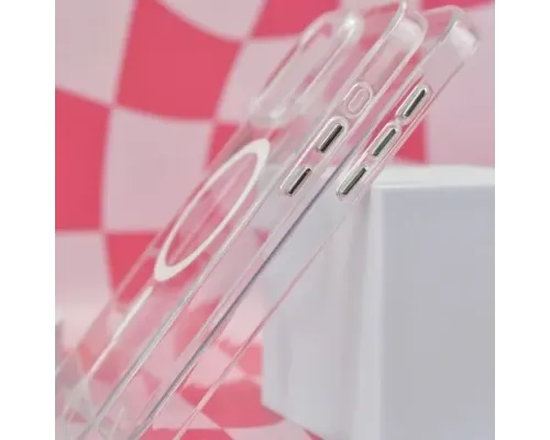Чохол SPACE MagSafe Drop Protection for iPhone 15 Pro Max Transparent (дефект упаковки) mag-2000001479384153376