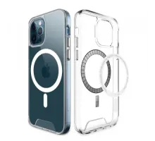 Чохол SPACE MagSafe Drop Protection for iPhone 15 Pro Max Transparent (дефект упаковки) mag-2000001479384153376