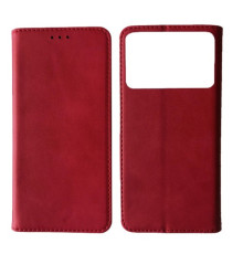 Чохол-книжка Black TPU Magnet for Xiaomi POCO C40 Red mag-2000001407998102546