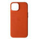Чохол Original Leather Case with MagSafe for iPhone 14 Plus Orange mag-200000141137713048