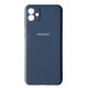 Чохол Silicone Case Full for Samsung A04 (A045) 2022 Navy Blue mag-200000141863513615