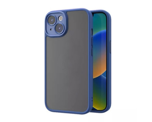 Чохол ROCK Guard Touch (Antidrop Lens Protection) for iPhone 14 Plus Blue mag-200000142782831272