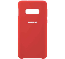 Чохол Silicone Case Full for Samsung S10E Red mag-200000142923539097