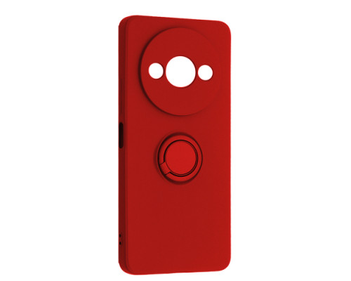 Чохол Ring Case для Xiaomi Redmi A3 Red mag-2000001542811142935