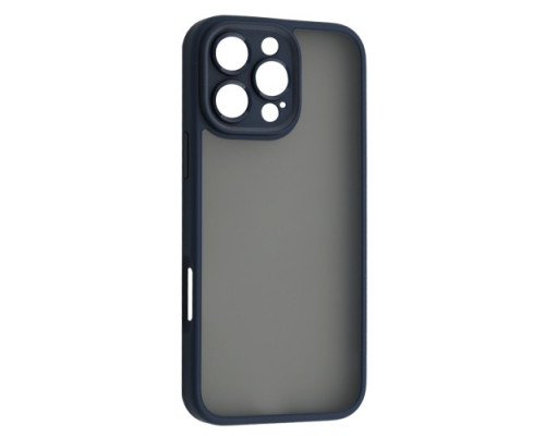 Чохол ROCK Guard Touch Series Protection (Anti-drop Lens) for iPhone 16 Pro Max Blue mag-200000154855452163