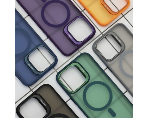 Чохол CASE PRO MATTE FORTABLE CAMERA LENS MAGSAFE for iPhone 16 Pro Dark green mag-200000154938461235