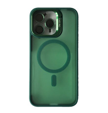 Чохол CASE PRO MATTE FORTABLE CAMERA LENS MAGSAFE for iPhone 16 Pro Dark green mag-200000154938461235