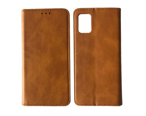 Чохол-книжка Black TPU Magnet for Samsung A06 (A065) Brown mag-2000001551752137917