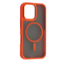 Чохол NEW MATTE MAGSAFE for iPhone 16 Plus Orange mag-200000155239152498
