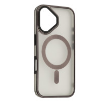 Чохол Perfect Case with MagSafe for iPhone 16 Plus titanium black mag-2000001552650131751