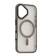 Чохол Perfect Case with MagSafe for iPhone 16 Plus titanium black mag-2000001552650131751