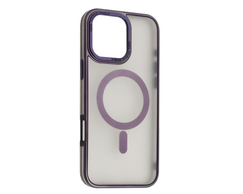 Чохол Perfect Case with MagSafe for iPhone 16 Pro Max titanium purple mag-2000001552773131761