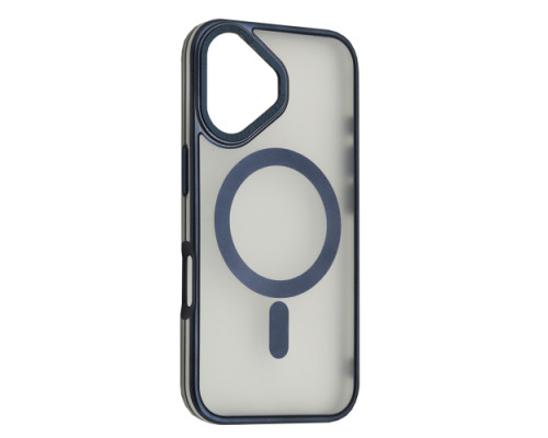 Чохол Perfect Case with MagSafe for iPhone 16 titanium blue mag-2000001552872131771
