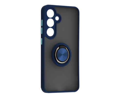 Чохол Gingle Ring Case for Samsung S24+ Blue mag-200000156075455742