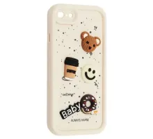 Чохол HAPPY Donut Case for iPhone 7/8 White mag-2000001561867143767