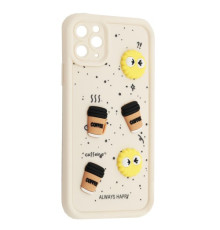 Чохол HAPPY Cookie Case for iPhone 12 White mag-2000001562192135234