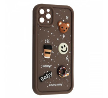 Чохол HAPPY Donut Case for iPhone 12 Pro Max Brown mag-200000156233855548